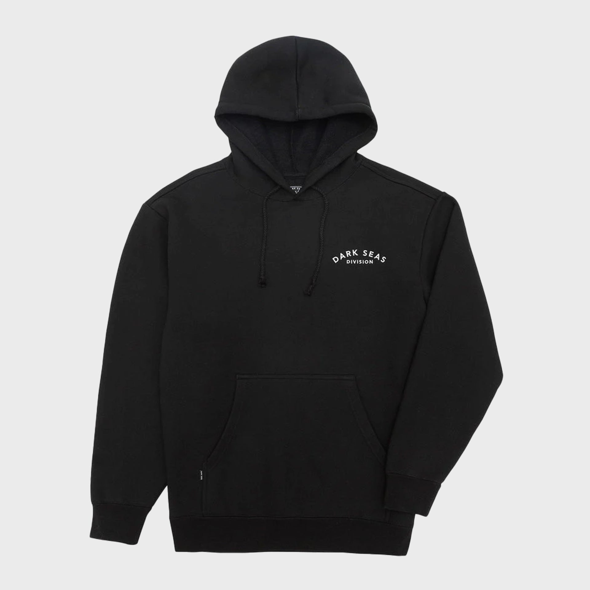 Dark Seas Headmaster Heavyweight Mens Pullover Hoodie - Black - ManGo Surfing