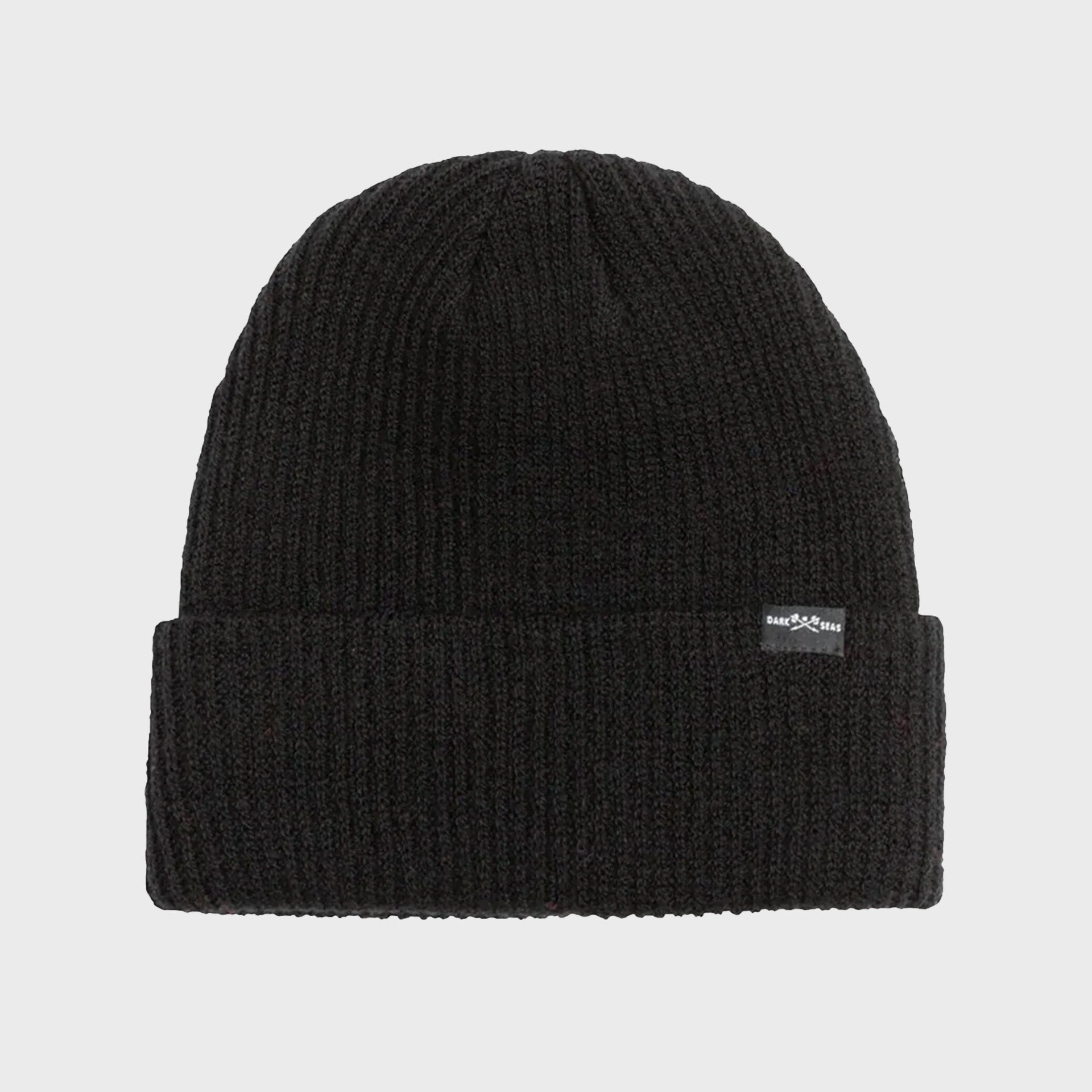 Dark Seas Lyell Beanie Hat - Black - Mango Surfing