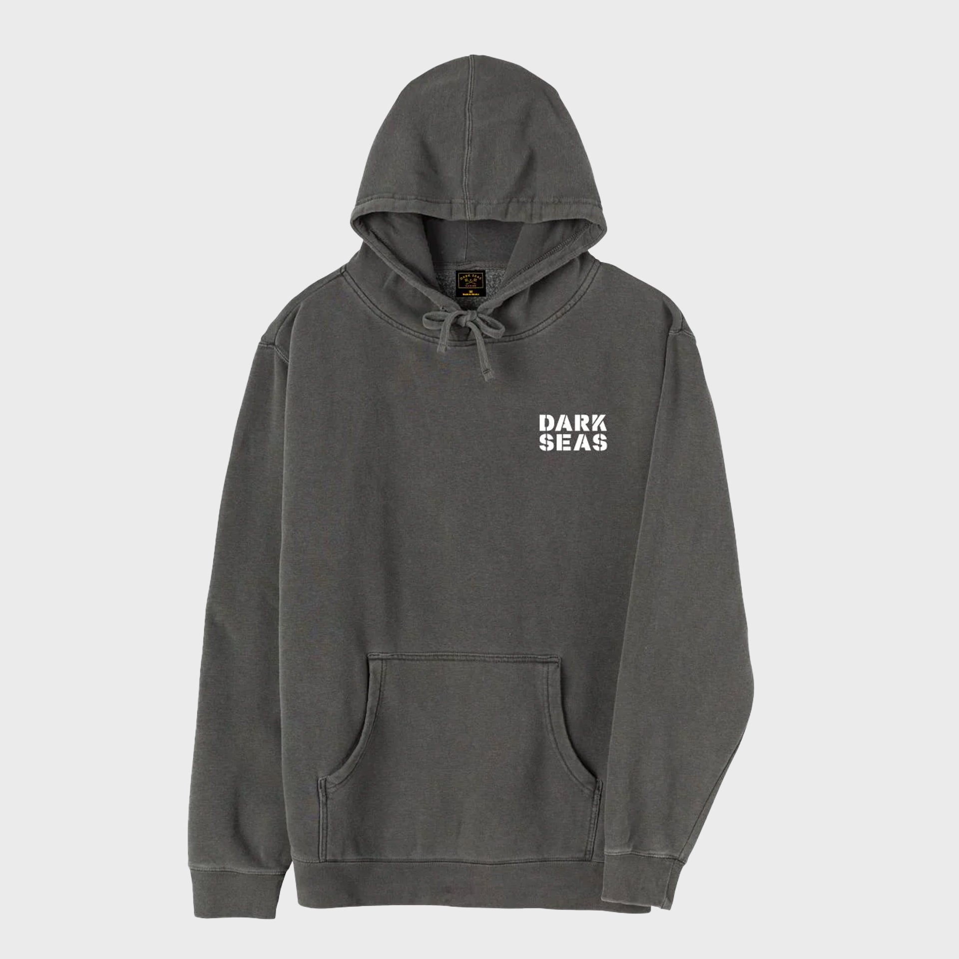 Dark Seas Streamline Fleece Hoodie - Black - ManGo Surfing