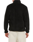 Deus Mens Reimis Pullover Fleece - Black - ManGo Surfing