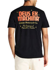 Deus Mens Drop Down T-Shirt - Black