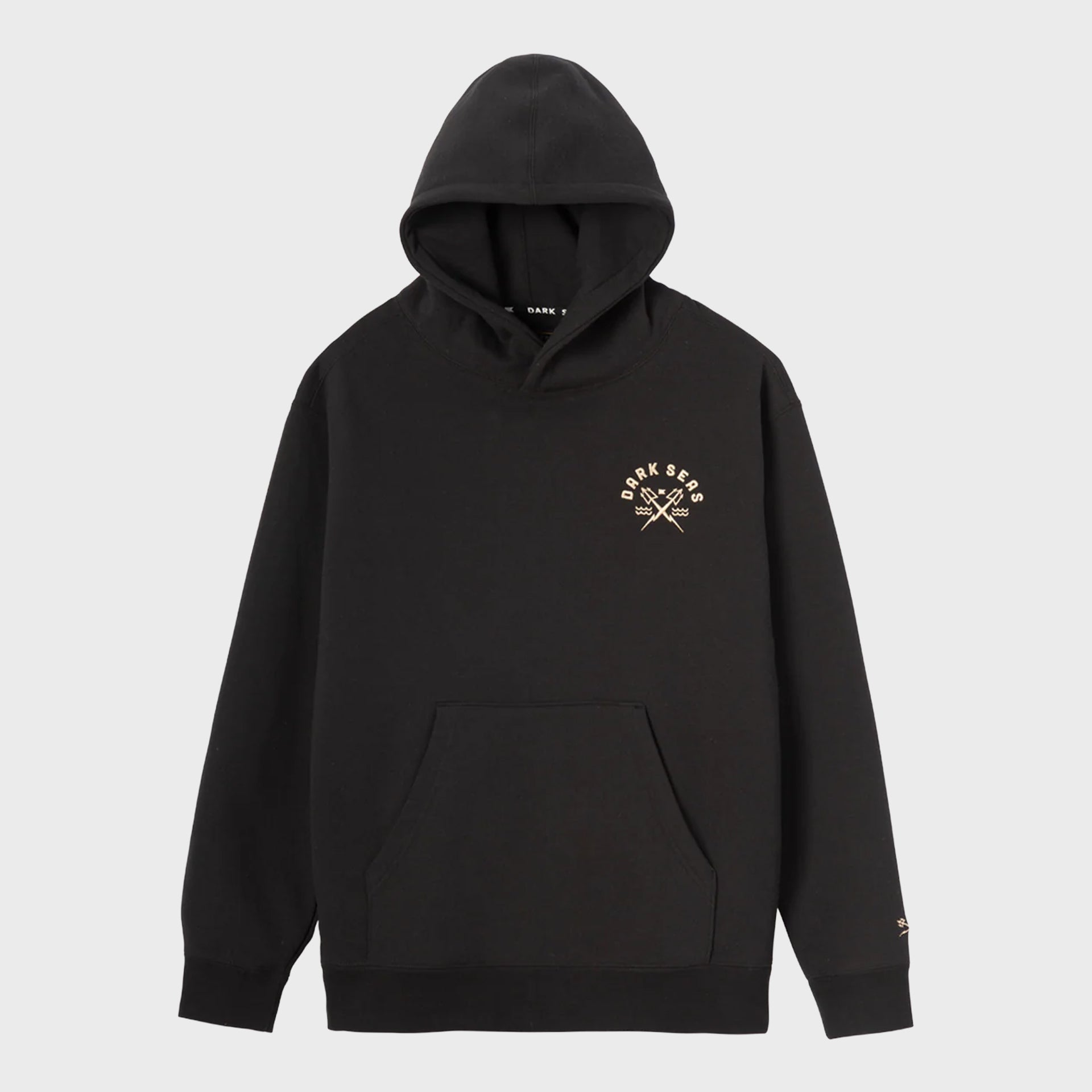 Dark Seas Alamo Pullover Hoodie - Black - ManGo Surfing