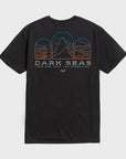 Dark Seas Mens Summit T-Shirt - Black - ManGo Surfing