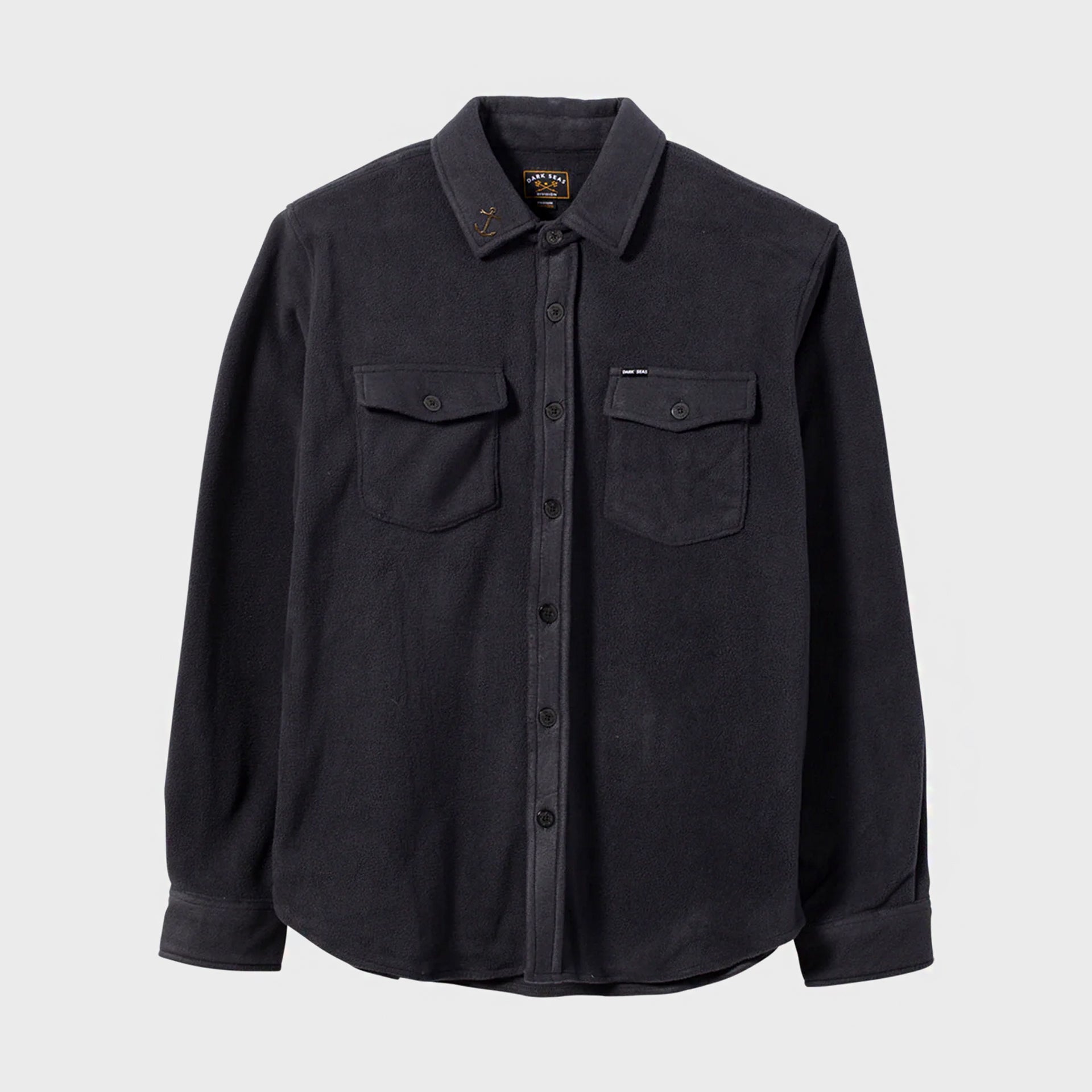 Dark Seas Mens Zulu Long Sleeve Shirt - Navy - ManGo Surfing