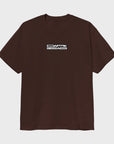 Dark Seas White Noise Heavyweight T-Shirt - Java Brown