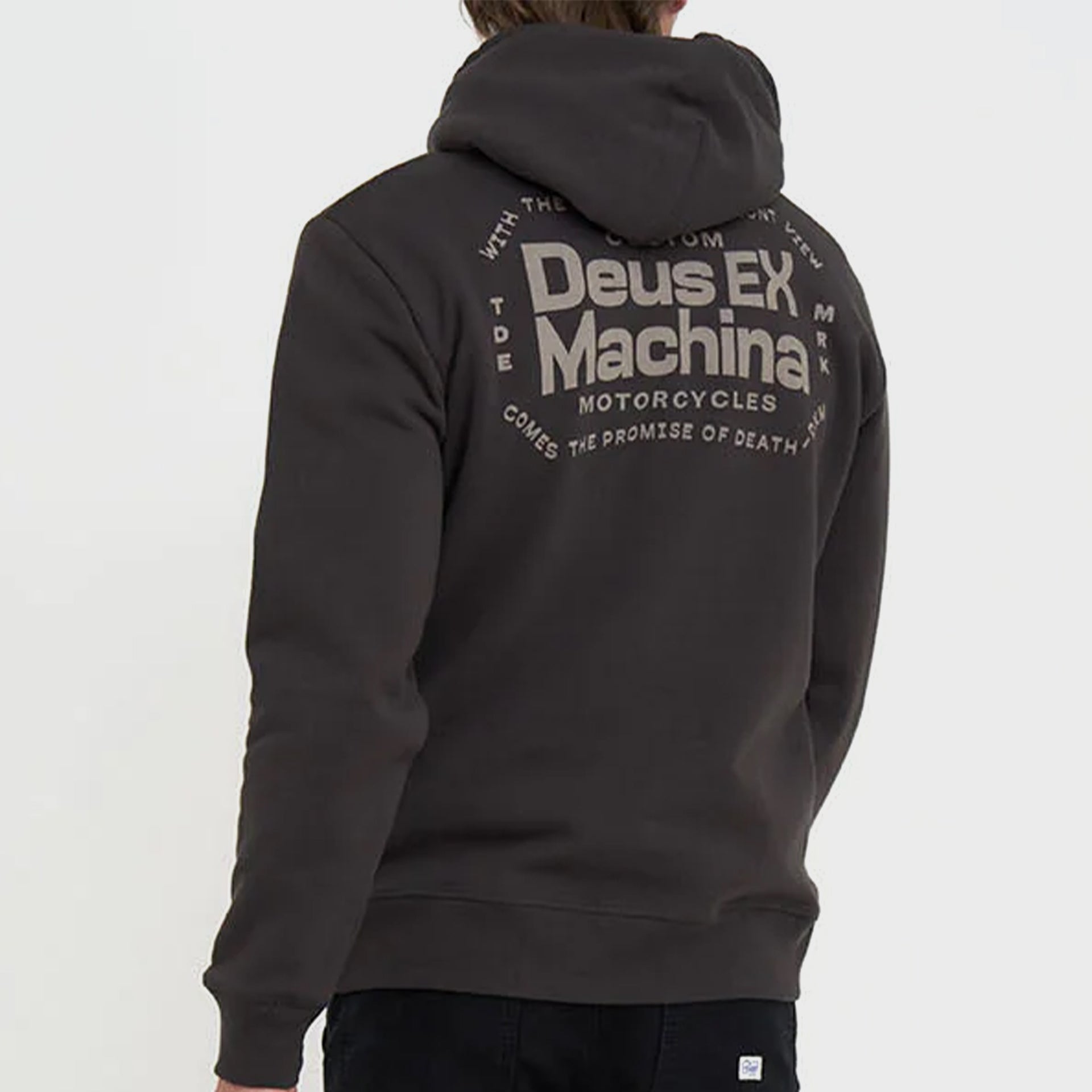 Deus Extremity Mens Hoodie - Anthracite