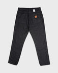 Deus Dixon Tapered Mens Jeans - Washed Black - ManGo Surfing