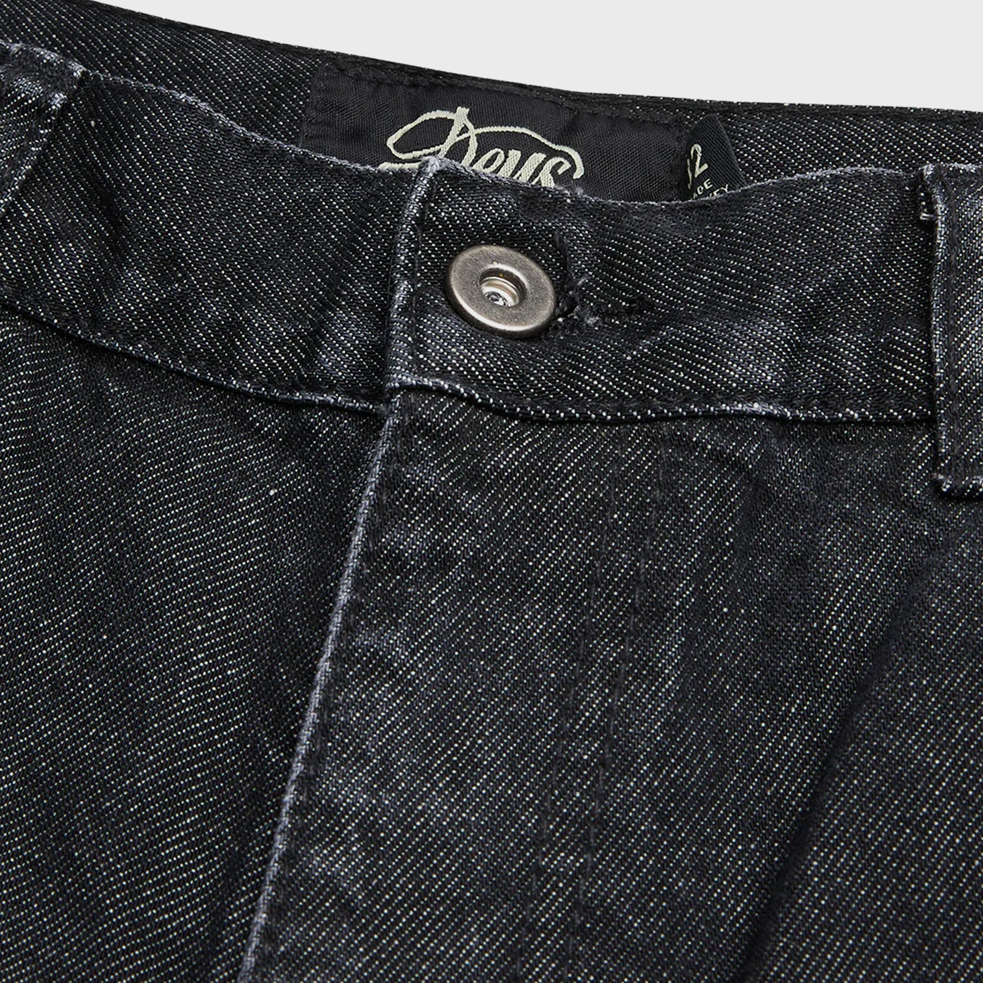 Deus Dixon Tapered Mens Jeans - Washed Black - ManGo Surfing