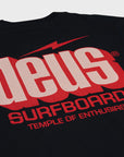 Deus Mens Bolter T-Shirt - Black - ManGo Surfing