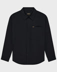 Deus Mens Frizell Travel Long Sleeve Shirt - Black - ManGo Surfing