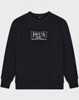 Deus Mens Jethro Crew Sweatshirt - Black