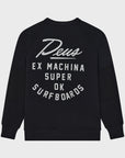 Deus Mens Jethro Crew Sweatshirt - Black
