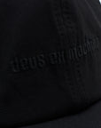 Deus Mens Late Night 8 Panel Cap - One Size - Black