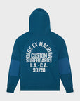Deus Mens Quay Hoodie - Legion Blue - ManGo Surfing