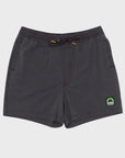 Deus Mens Sandbar GD Swim Shorts - Anthracite - ManGo Surfing