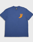 Deus Mens Single Fin T-Shirt - Mechanic Blue - ManGo Surfing