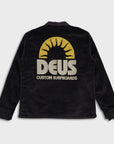 Deus Mens Stokes Coach Jacket - Anthracite - ManGo Surfing