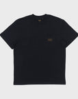 Deus Mens Terrace Pocket T-Shirt - Black - ManGo Surfing