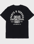 Deus Mens Troop T-Shirt - Black - ManGo Surfing