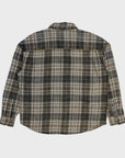 Deus Mens Vacay Check Shirt - Grey Check - ManGo Surfing