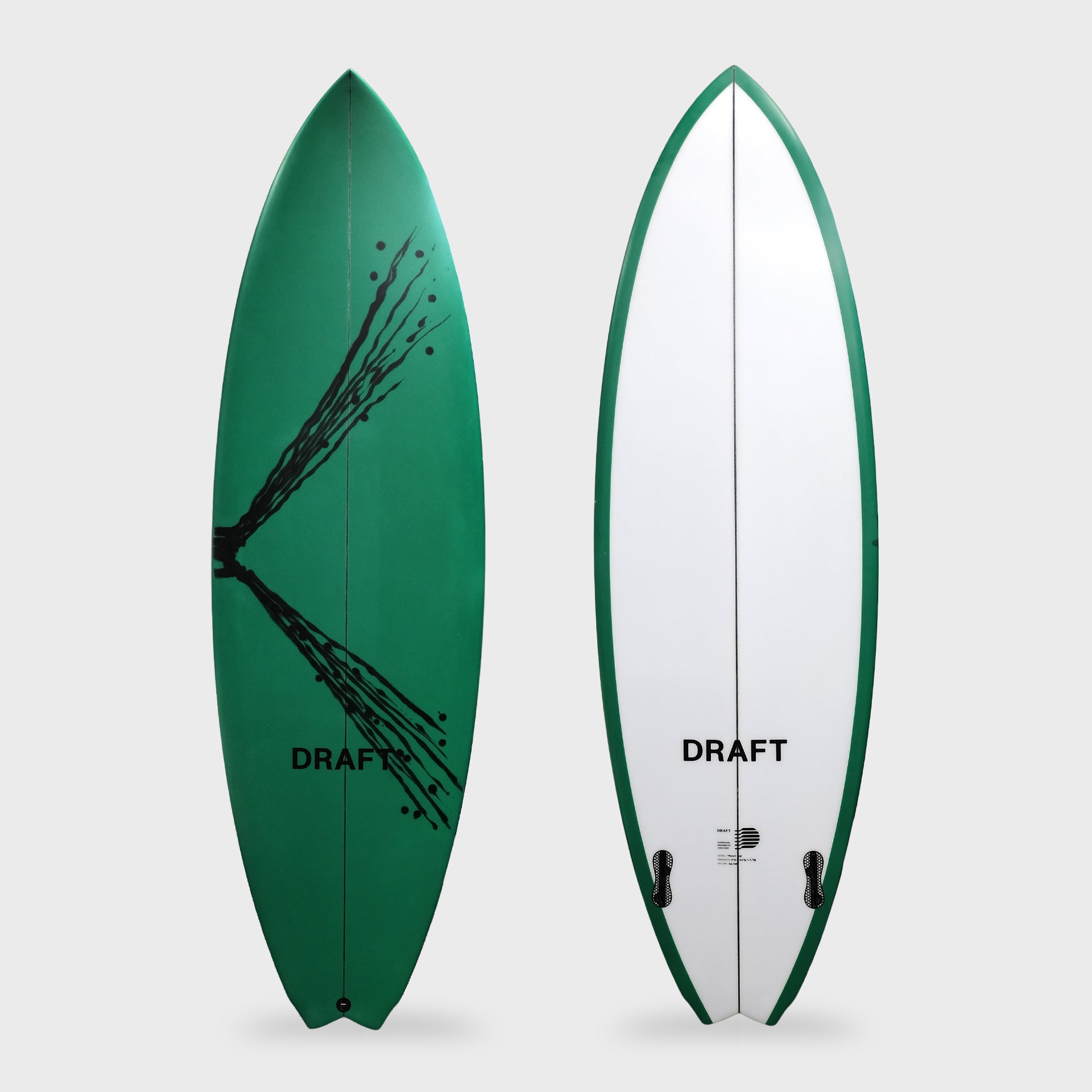 Draft Surf Trust Me Twin Fin (FCSII) - 5'10 - ManGo Surfing