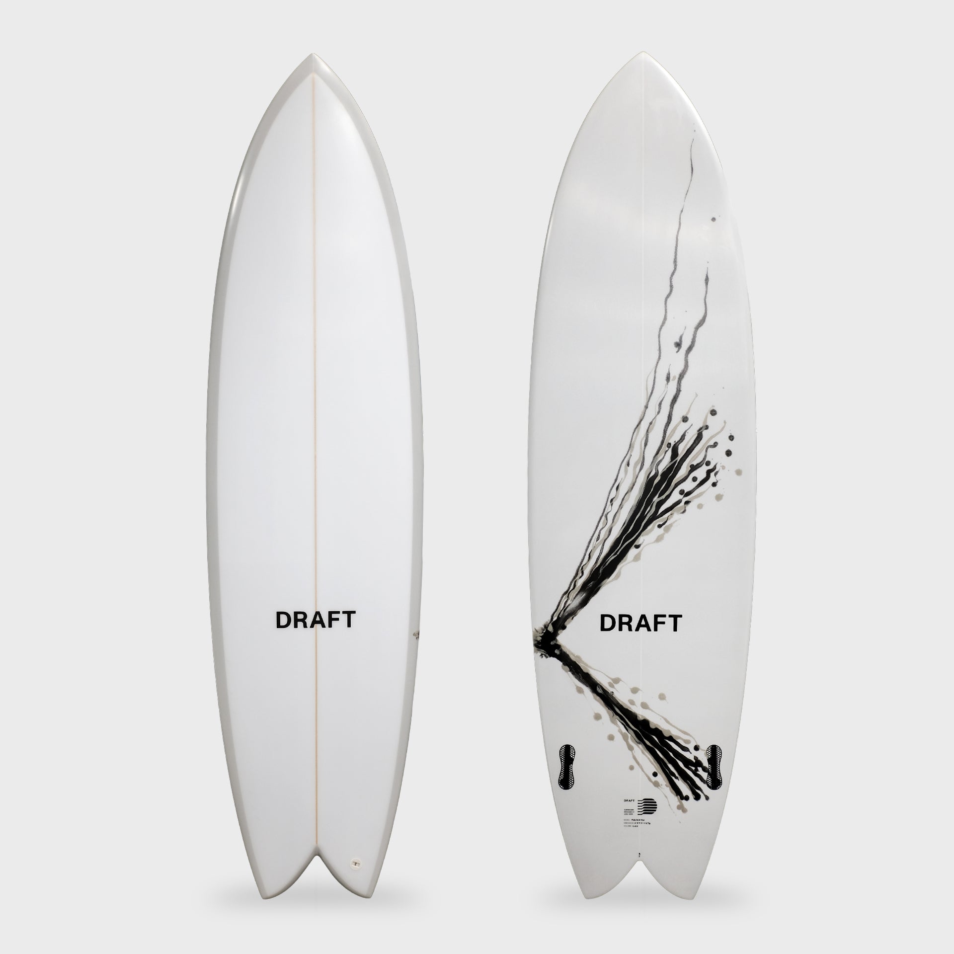 Draft Surf Menace Mid Twin Fin 6'6 (FCSII) – ManGo Surfing