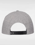 Vans Drop V Logo Snapback Hat - Cement Heather