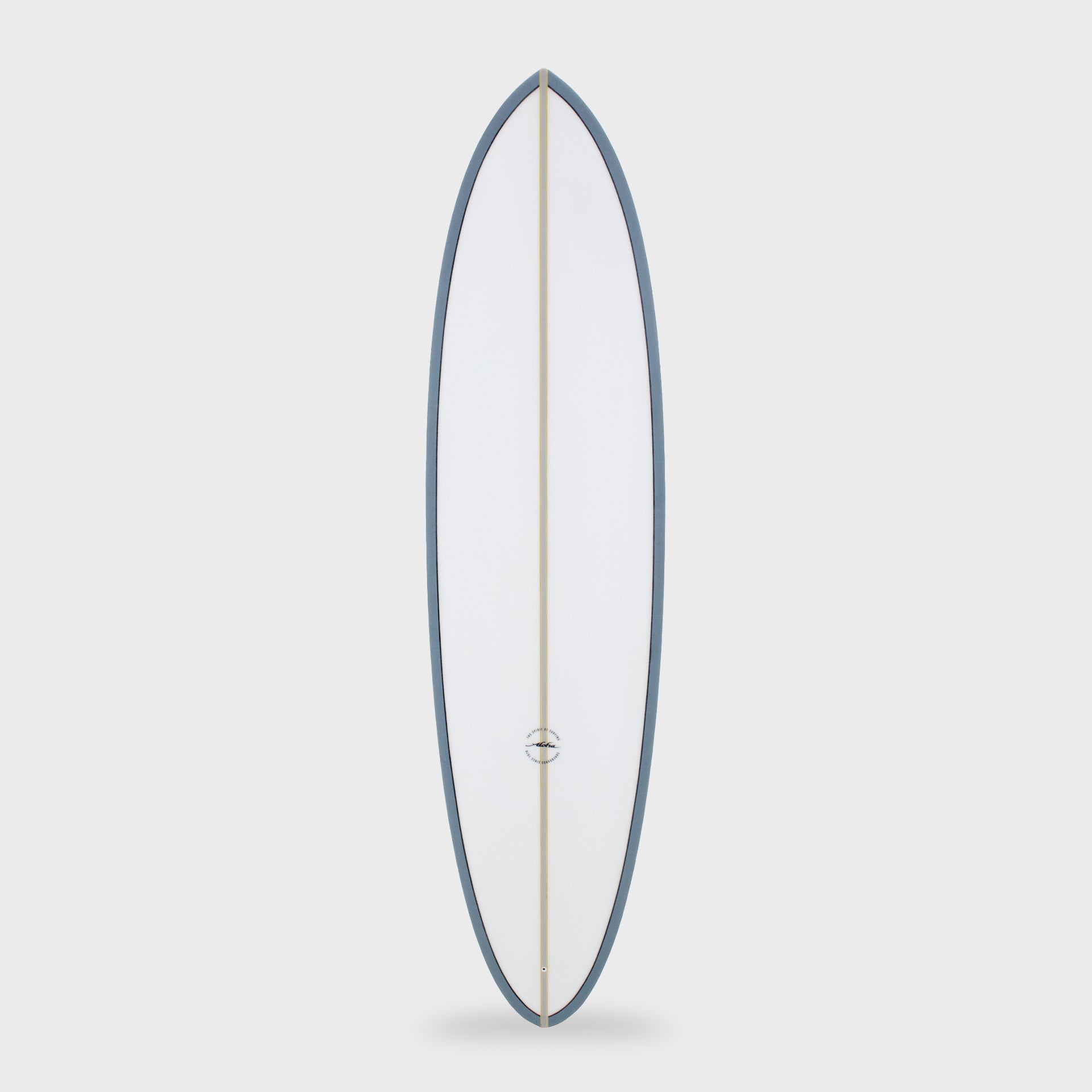 EZ - MID PU - PVCP - Surfboard - 7&#39;2, 7&#39;4 and 7&#39;8 - Steel Blue - ManGo Surfing