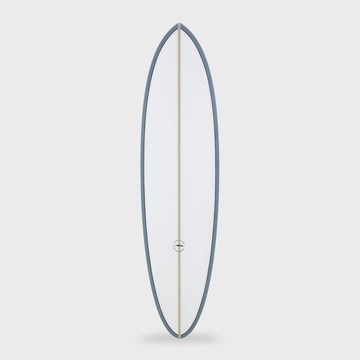Aloha EZ-Mid PU PVCP Fun Surfboard 3F (1+2FCSII) - Steel Aloha EZ-Mid PU PVCP Fun Surfboard 3F (1+2FCSII) - Steel