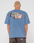 Rusty Sleds N Threads T-Shirt - Real Teal - ManGo Surfing