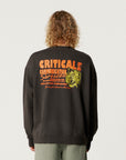 The Critical Slide Society Mens Service Crew Sweatshirt - Phantom - ManGo Surfing