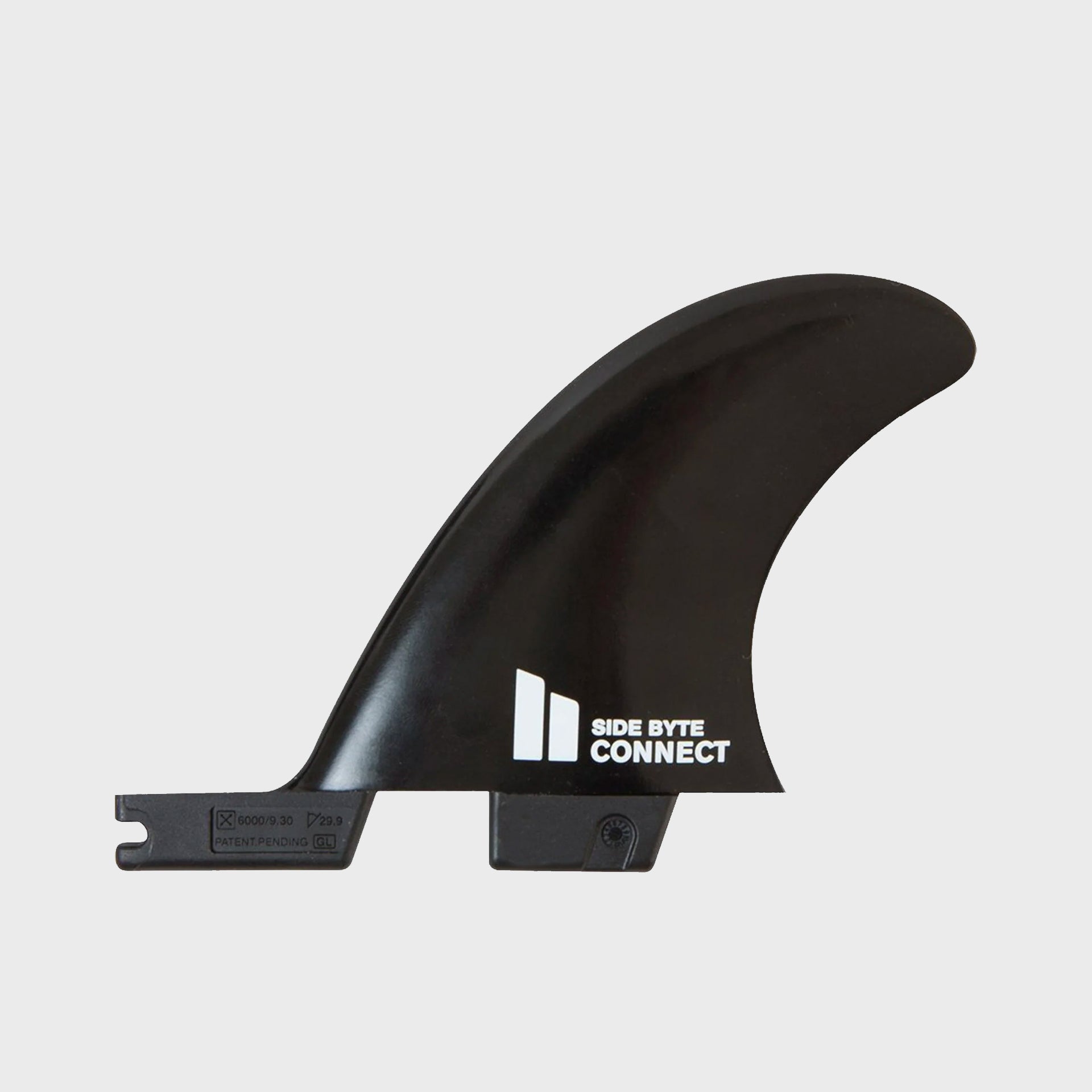 FCS Connect Quad Rear Side Byte Fins - Small - Black - ManGo Surfing