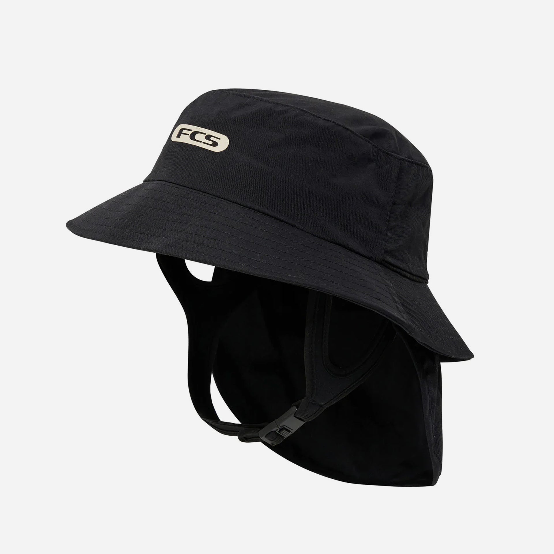 FCS Essential Surf Bucket Hat - Black - ManGo Surfing