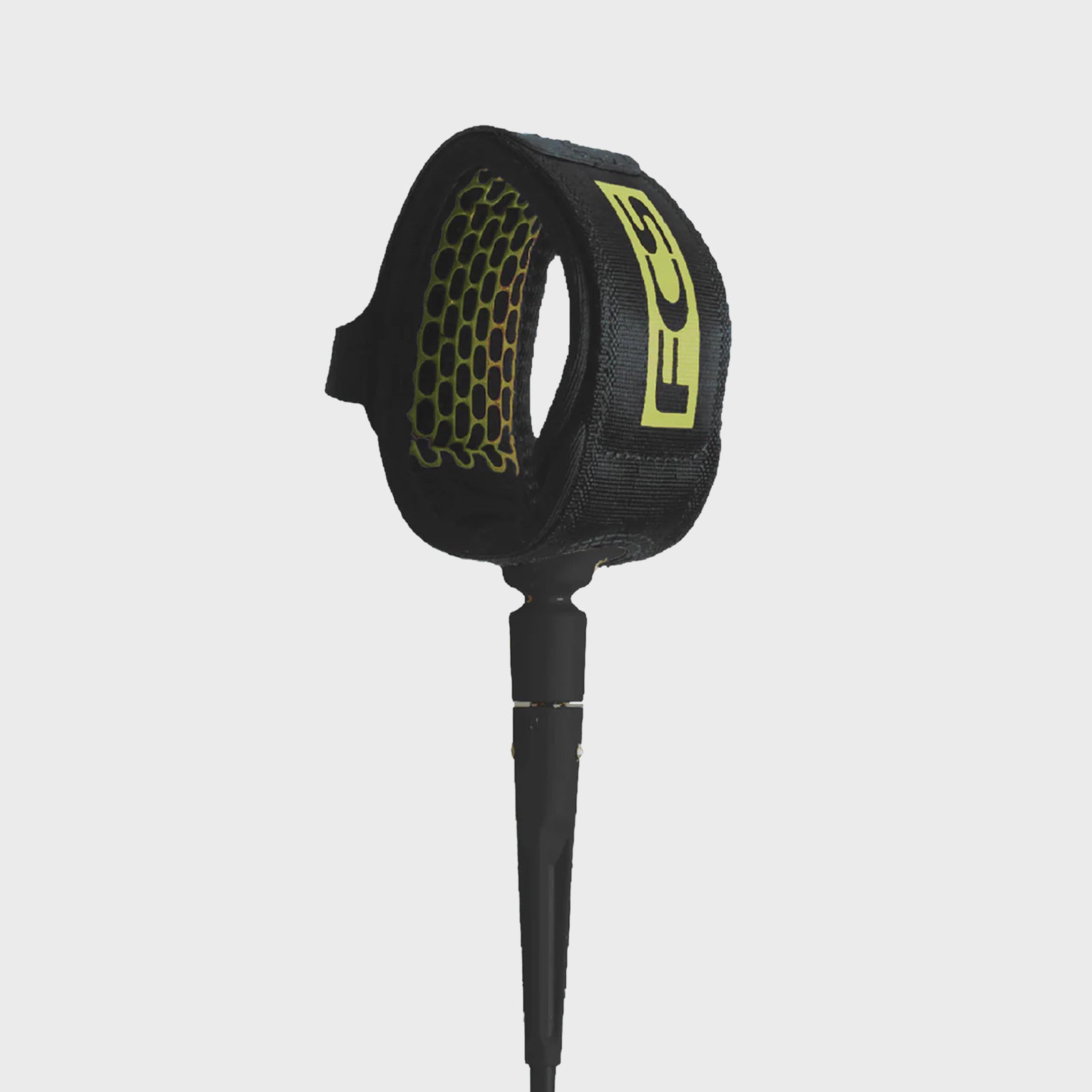 FCS Longboard Ankle Essential Leash - 9'0 - Coal Lime - ManGo Surfing