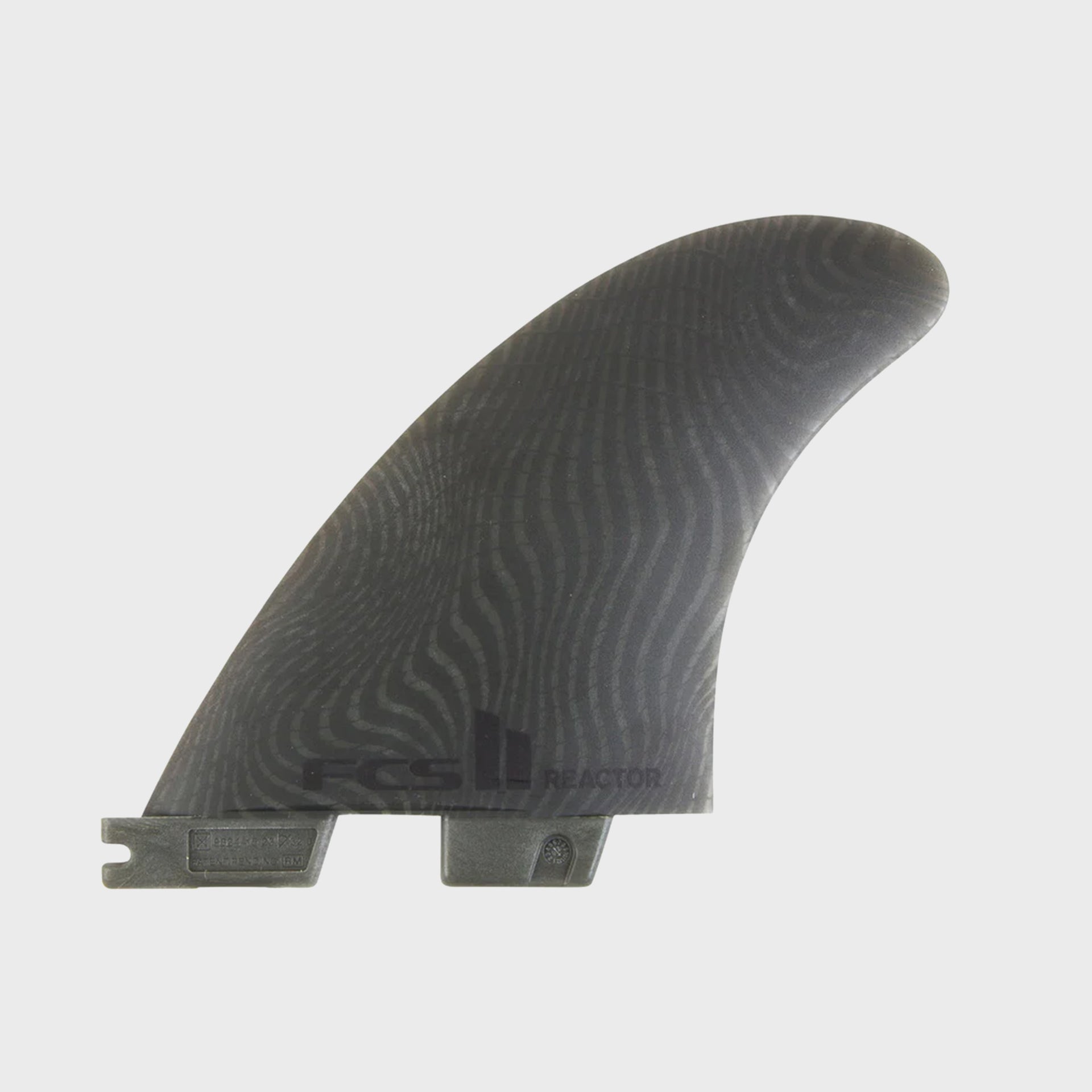 FCS Reactor Neo Glass Eco FCS II Tri Fins - Medium - Ash - ManGo Surfing