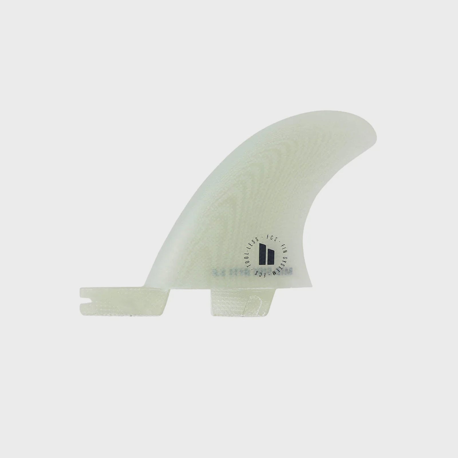 FCS II Mid Side Byte Fin - 3.6" - Clear - ManGo Surfing