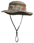 Florence Marine Airtex Boonie Hat - Burnt Olive/Camo - ManGo Surfing