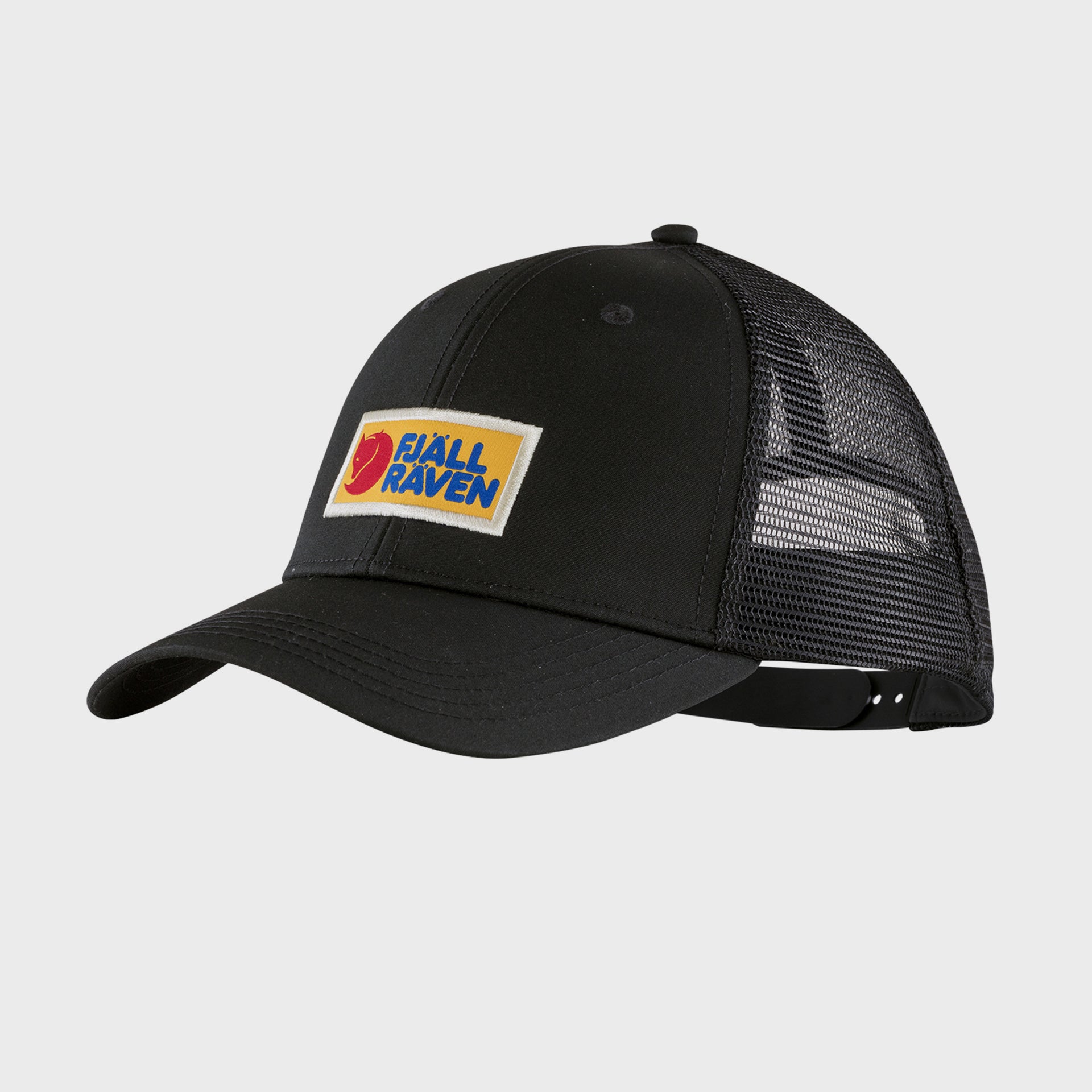Fjallraven Vardag Långtradarkeps Cap - Black - ManGo Surfing