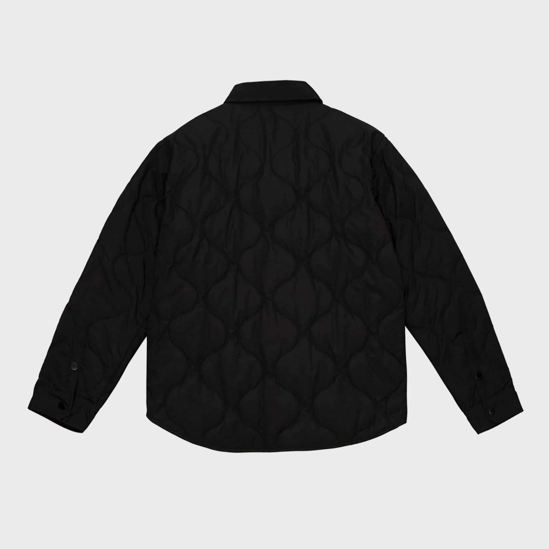 Quilted PrimaLoft® Jacket - Mens Jacket - Black - ManGo Surfing