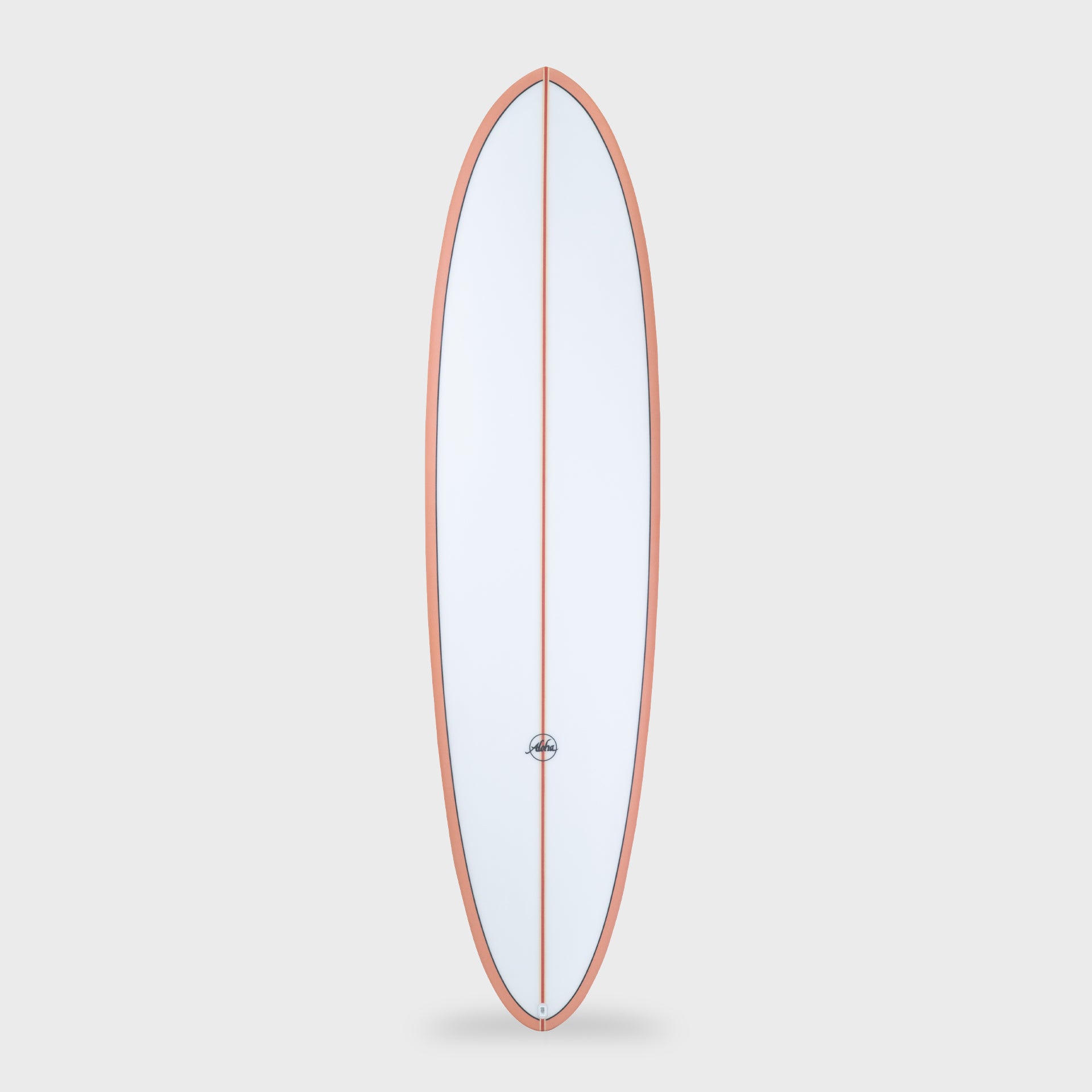 Fun Division Mid Length Surfboard - 6&#39;8, 7&#39;0, 7&#39;6 and 8&#39;0 - Coral - FCS II - ManGo Surfing