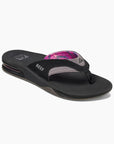 Reef Fanning Women's Flip Flops - Black/Grey - ManGo Surfing