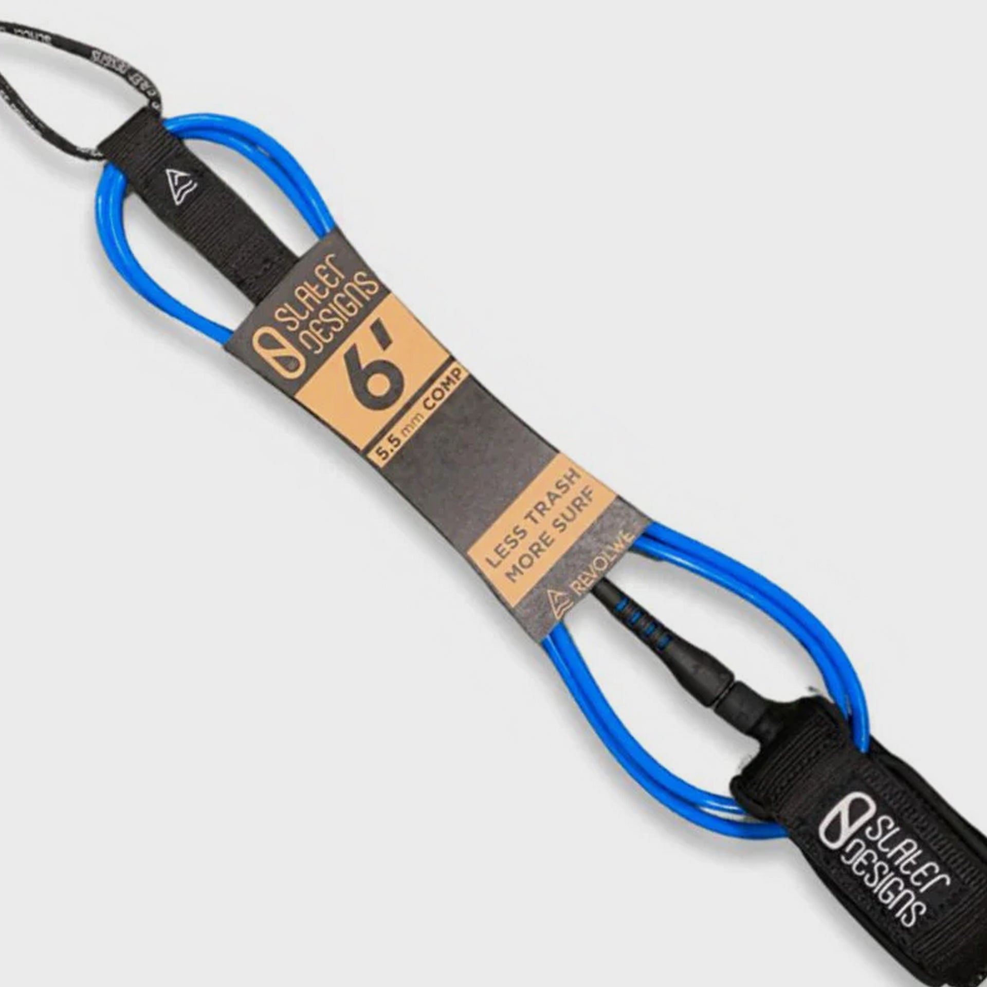 Firewire Slater Designs 6'0 Leash - Blue/Black - ManGo Surfing