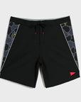 Florence Marine F1 Airtex Gamma Boardshort - Black - ManGo Surfing
