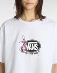 Vans Womens Follow Relax Crop T-Shirt - White