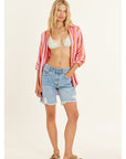 Sisstr Evolution Seyna Long Sleeve Woven Top - Peony
