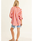 Sisstr Evolution Seyna Long Sleeve Woven Top - Peony