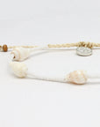 Pineapple Island Giada Rahayu Shell Beaded Bracelet - White