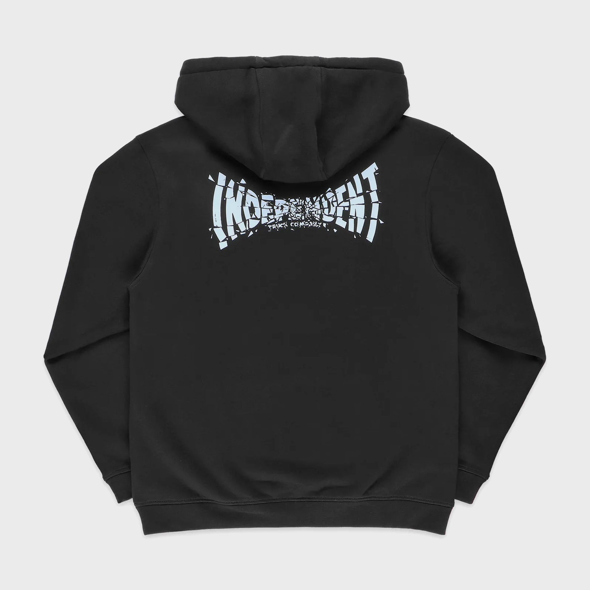 Independent Mens Shattered Span Hoodie - Black - ManGo Surfing