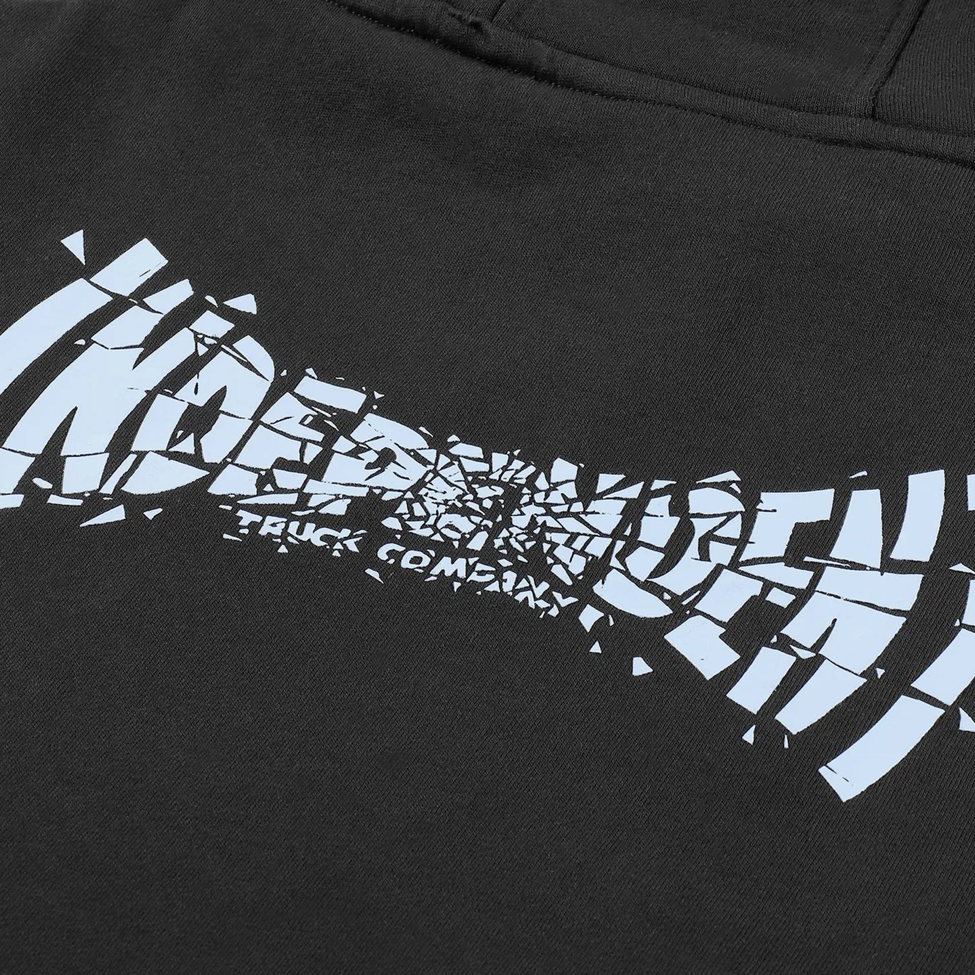 Independent Mens Shattered Span Hoodie - Black - ManGo Surfing