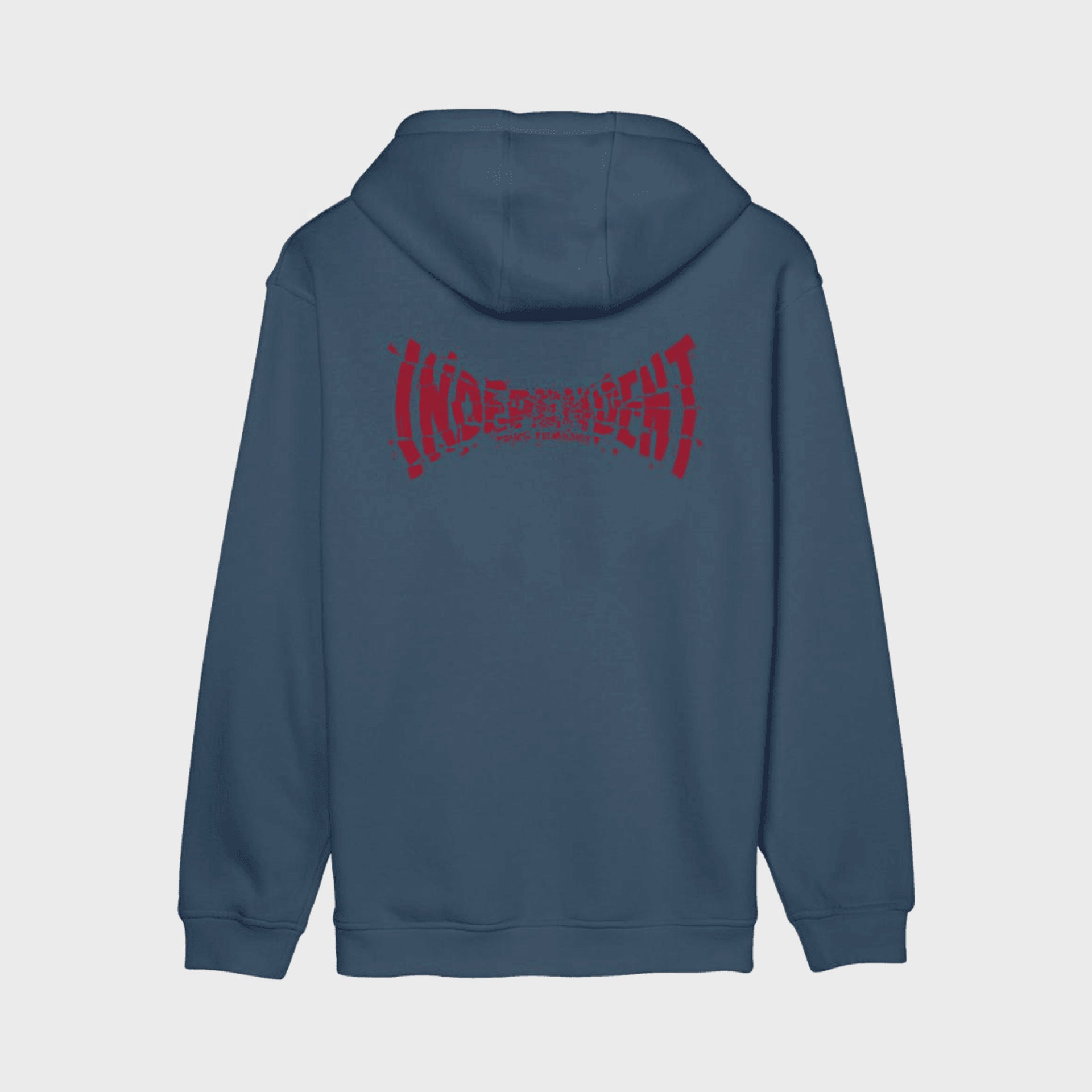 Independent Mens Shattered Span Hoodie - Steel Blue - ManGo Surfing